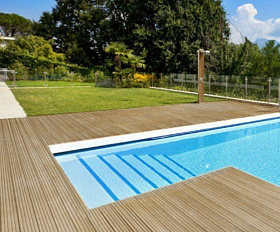 Террасная доска MasterDeck Classic 140мм*26мм узкий + широкий вельвет, цвет Клен