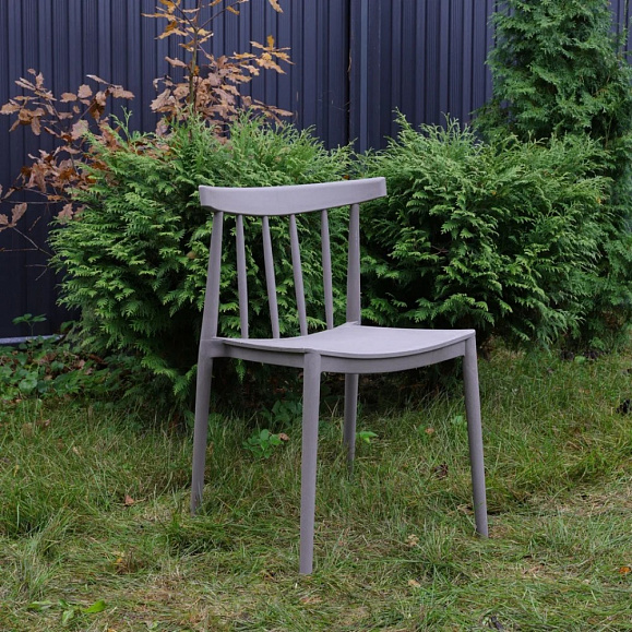 Обеденный стул Kai Royal Family из пластика, цвет капучино фото 1