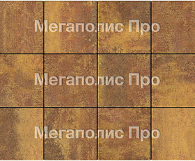 Тротуарные плиты Выбор Квадрум В.1.К.10 300х300х100 мм Листопад Осень