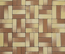 Тротуарная плитка Artstein Паркет 60 мм Color Mix Агат