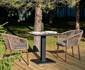 Обеденная Каффе 4SIS группа на 2 персоны, цвет дуб