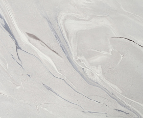 Женева интерьерный стол из HPL шестиугольный, D50, H35, цвет мрамор пепел, каркас из стали белый муар