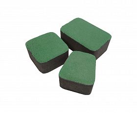 Тротуарная плитка Лидер 40 Классика-3 60 мм Зеленый