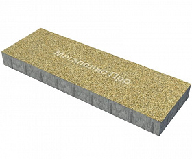 Тротуарная плита Фабрика Готика 900х300х80 мм Голд 4