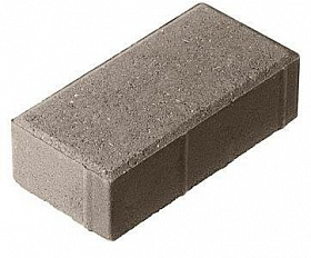 Брусчатка Сиян 200x100x60 мм Серый