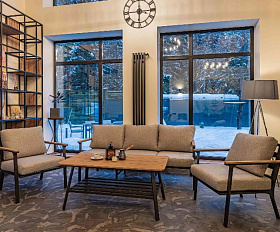 Лаунж-зона Oliver Royal Family алюминий, цвет антрацит