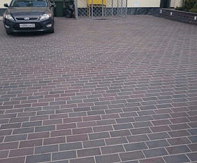 Тротуарная клинкерная плитка Stroeher 240х115х18 мм 336