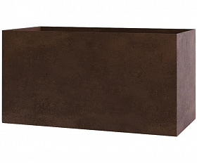 Кашпо Concretika Balcony 40x15x15 Coffee