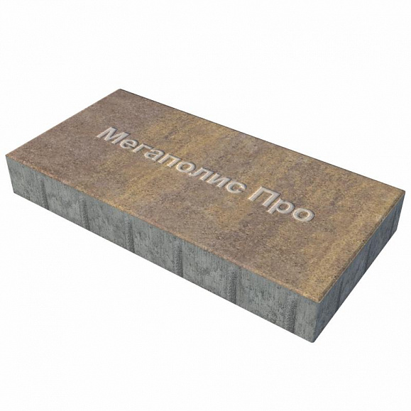 Тротуарная плитка Выбор Прямоугольник Б.5.П.10 600х300х100 мм Искусственный камень Плитняк фото 1