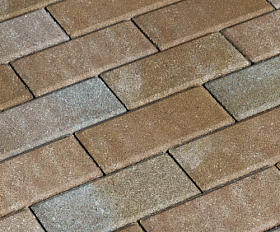 Брусчатка Нобетек 2П4Ф 200x100x40 Колормикс №2 Янтарь