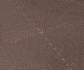 Тротуарная плитка Квадрат 342 механический завод 500х500х40 мм цвет Коричневый