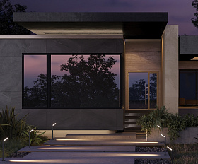 Ландшафтный светильник Paso Maytoni O595FL-L12B3K цвет Черный