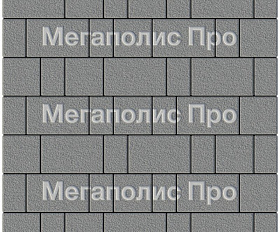 Тротуарная плитка Выбор Старый город 1Ф.6 60 мм. Серый Гранит