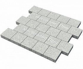 Тротуарная плитка Фабрика Готика Квадрат 200х200х60 мм Мансуровский FINERRO