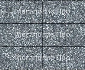 Тротуарная плитка Фабрика Готика Квадрат 300х300х60 мм Диорит FINO