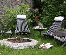 Relax 2 кресла + столик, Эбен