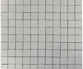 Тротуарная плитка Braer ЛУВР Квадрат 100х100х60 мм Белый