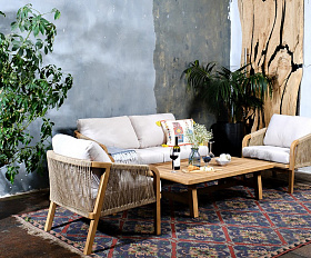 Диванная группа из акации RIMINI M Joygarden