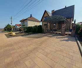 Тротуарная плита Artstein Инсбрук Ланс 60 мм Color Mix Тахель