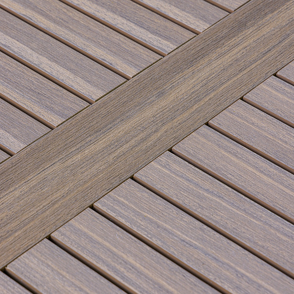 Обеденный стол Amelia Royal Family из искусственного ротанга 90 см, цвет серый фото 5