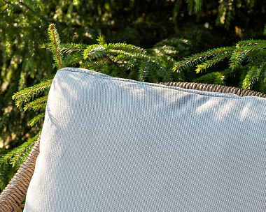 Лаунж-Зона Венеция 4SIS из искусственного ротанга, цвет соломенный