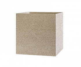 Кашпо Concretika Cube 40x40x40 Erosia Yellow