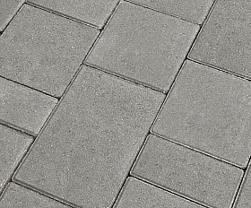 Тротуарная плитка Koldiz Ривьера 50 мм Стандарт Серый