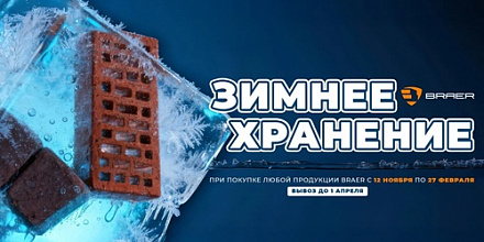 Акция "Зимнее хранение!" Braer