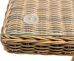 Обеденная группа Катания 4SIS на 6 персон, цвет соломенный