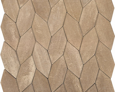 Тротуарная плитка Braer Карат 80 мм ColorMix цвет Миндаль