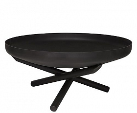 Костровая чаша чугунная Concretika Premium E60, толщина 6 мм