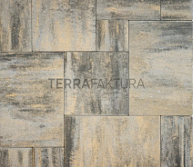 Тротуарная плитка Terrafaktura Ларго  60 мм Теплый сланец