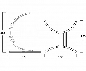 Стойка Mini Vitgarden для подвесных кресел
