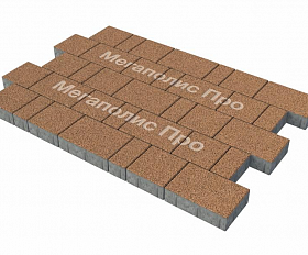 Тротуарная плитка Фабрика Готика Новый Город 40 мм Голд 17