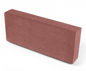 Бортовой камень тротуарный Нобетек БР 50.20.8 красный