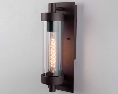 Уличный светильник Elektrostandard Pipe D 35151/D коричневый