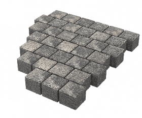 Тротуарная плитка Stellard Квадрат 100х100х60 мм Грей