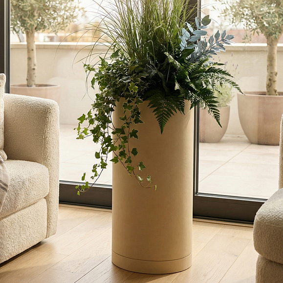 Кашпо TERRAFAKTURA Тюб M D40H80 Дюна фото 1