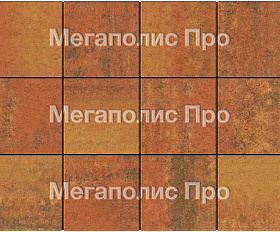 Тротуарные плиты Выбор Квадрат Б.1.К.8 300х300х80 мм Листопад Арабская ночь