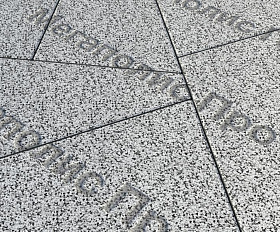 Тротуарная плитка Выбор Оригами Б.4.Фсм.8 80 мм Стоунмикс Бело-черный