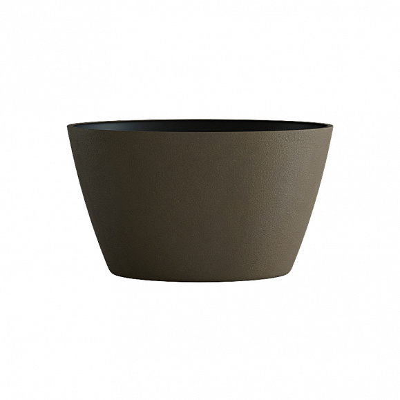 Кашпо Concretika Боул D80H45 Олива 310 256 фото 2