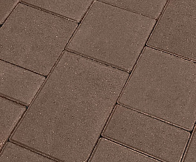 Тротуарная плитка Koldiz Ривьера 50 мм Моно Коричневый