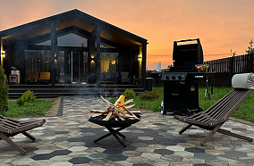 Кейс: как мы сделали патио у модульного дома и связали архитектуру с участком