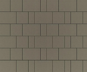 Тротуарная плитка Фабрика Готика Новый Город 40 мм PROFI Светло-серый на сером цементе п/п