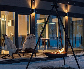 Костровая чаша чугунная Concretika Premium X100, толщина 15 мм