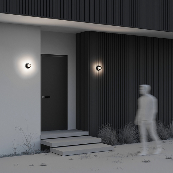 Настенный светильник (бра) Wolseley Road Maytoni O011WL-L6B цвет Черный фото 5