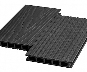 Террасная доска Экодэк Брайт Макс Кантри 3D, цвет Венге