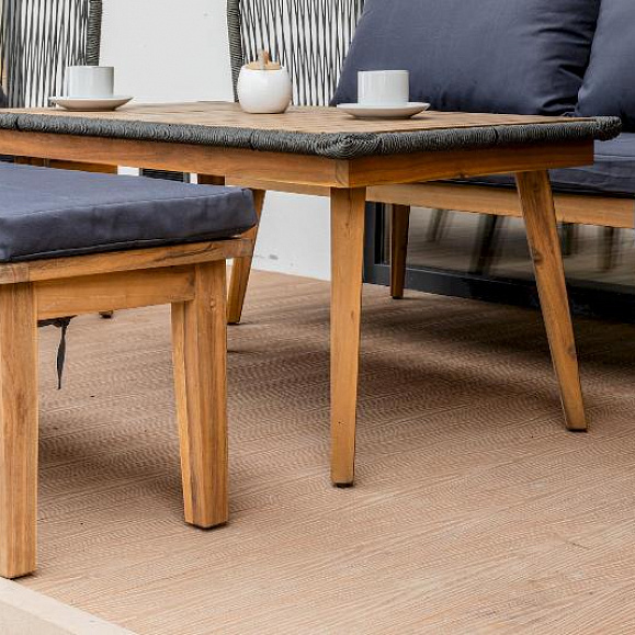 Лаунж-зона Emma Royal Family из дерева, цвет серый фото 4