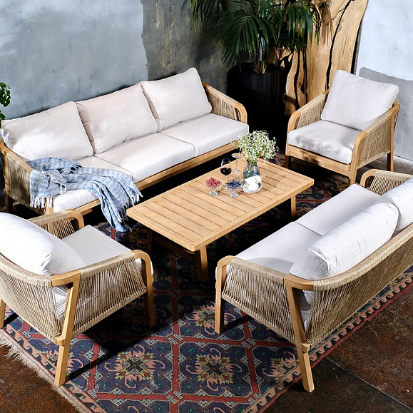 Диван из акации RIMINI 3-х местный Joygarden фото 5