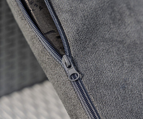 Диван двухместный Lana Royal Family из пластика, цвет светло-серый